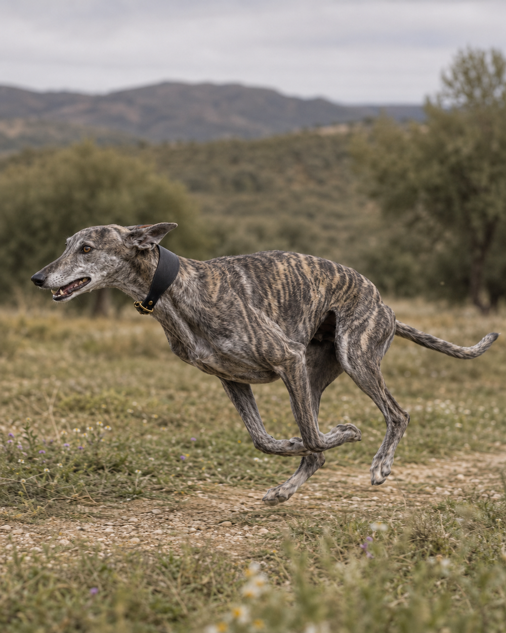 Nuvik Classic ESPECIAL GALGO collar premium de cuero para galgos