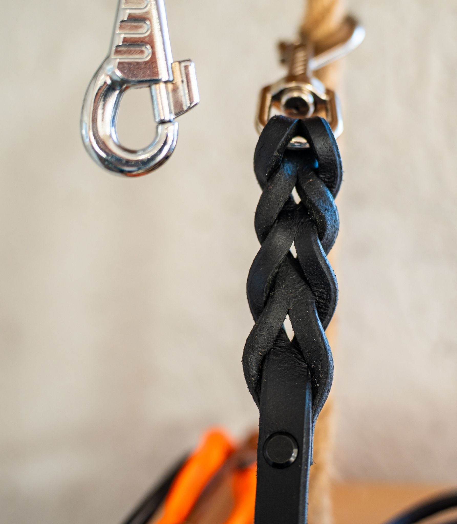 correa para perro de cuero