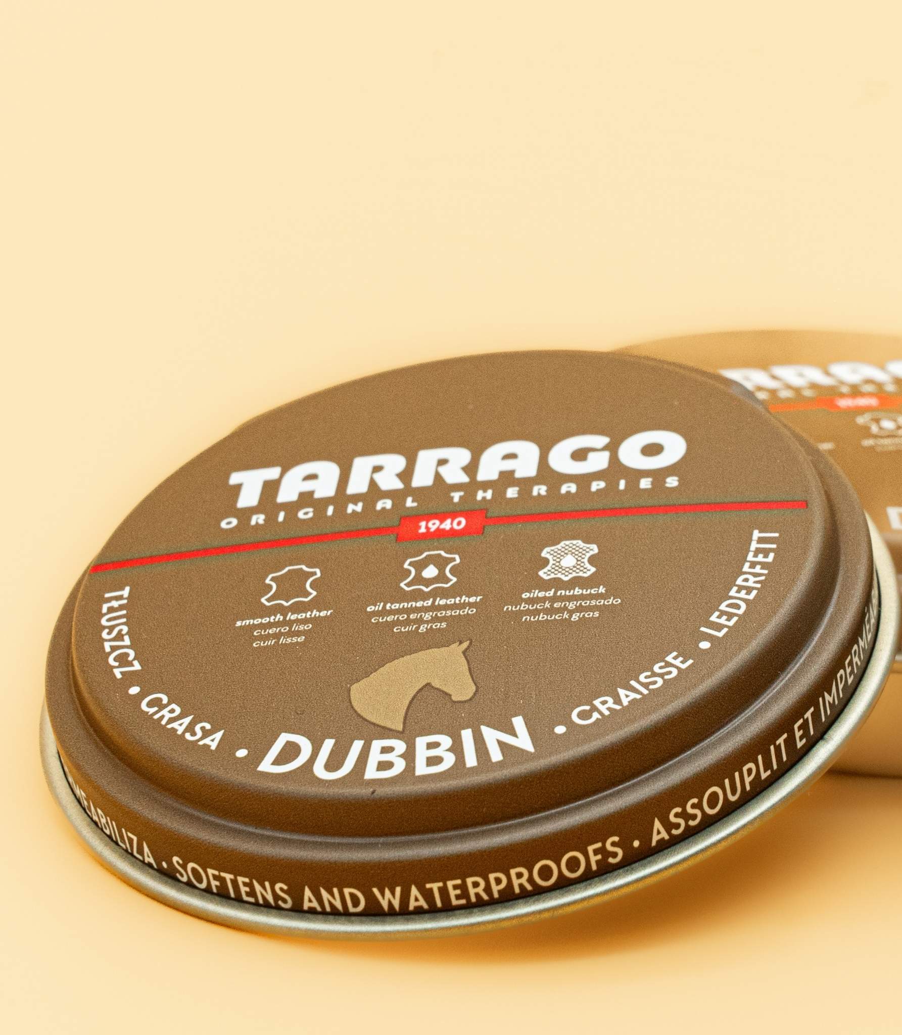 Grasa Dubbin de caballo Tarrago de calidad