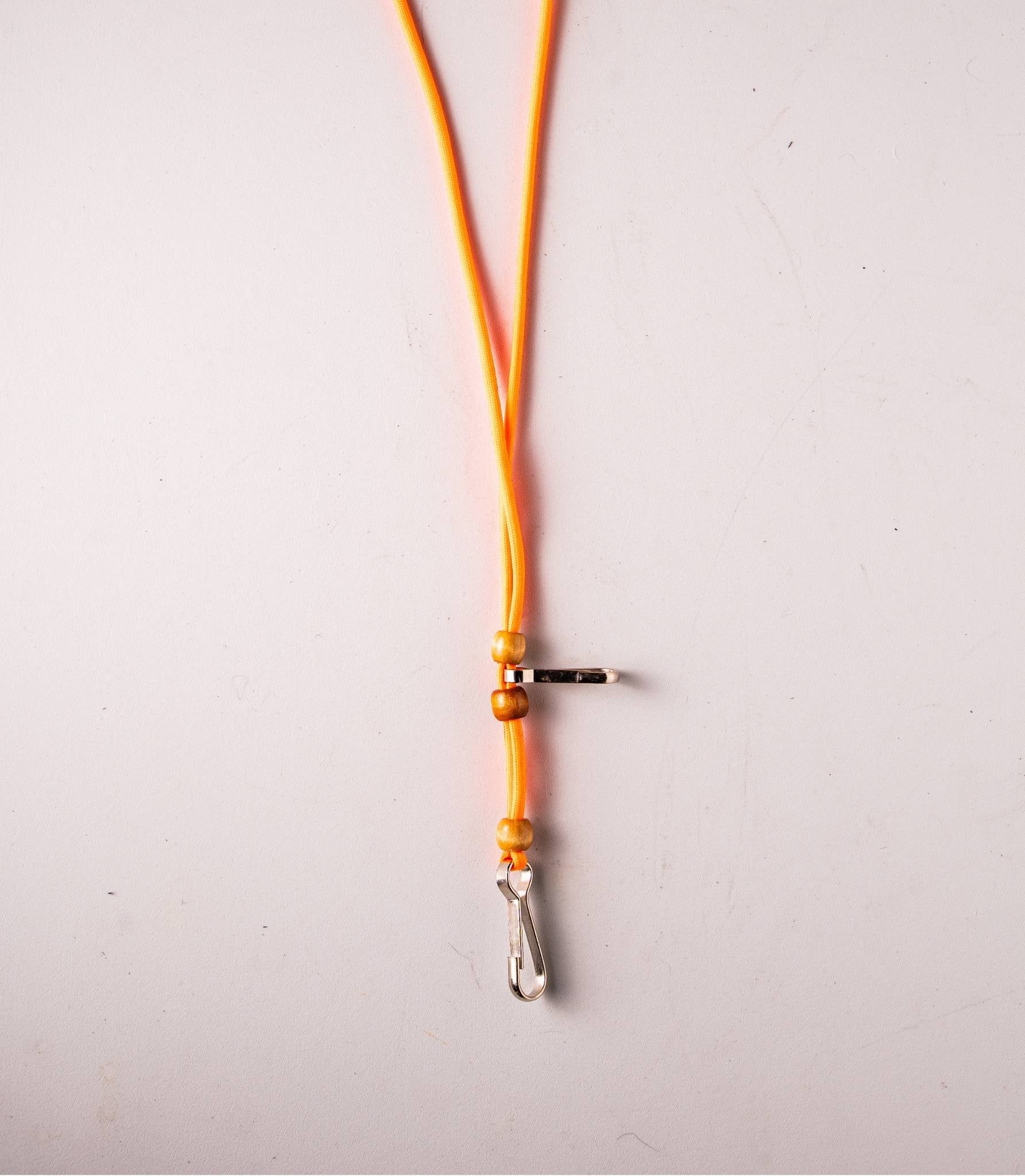 porta silbatos doble naranja