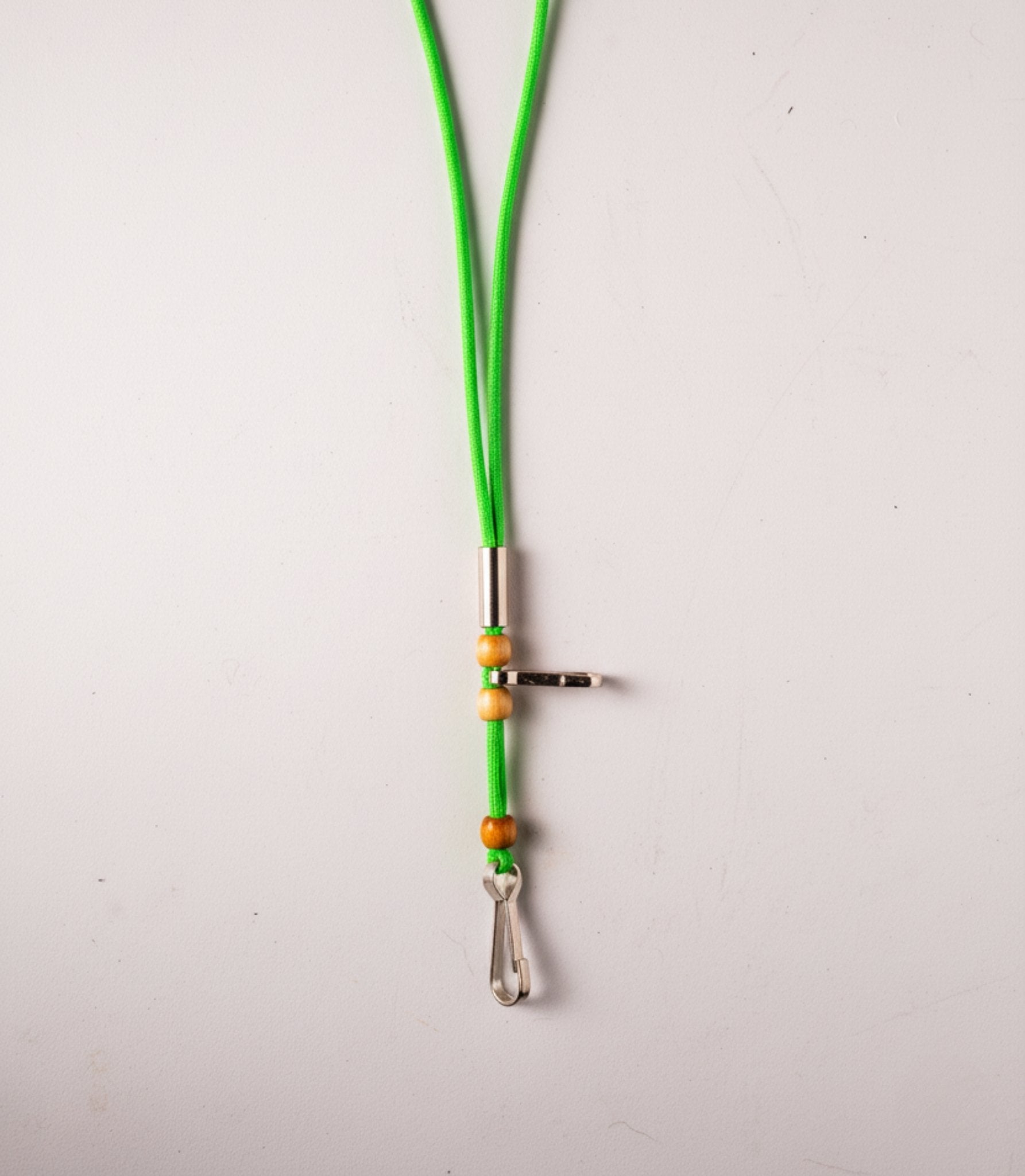 porta silbatos doble verde