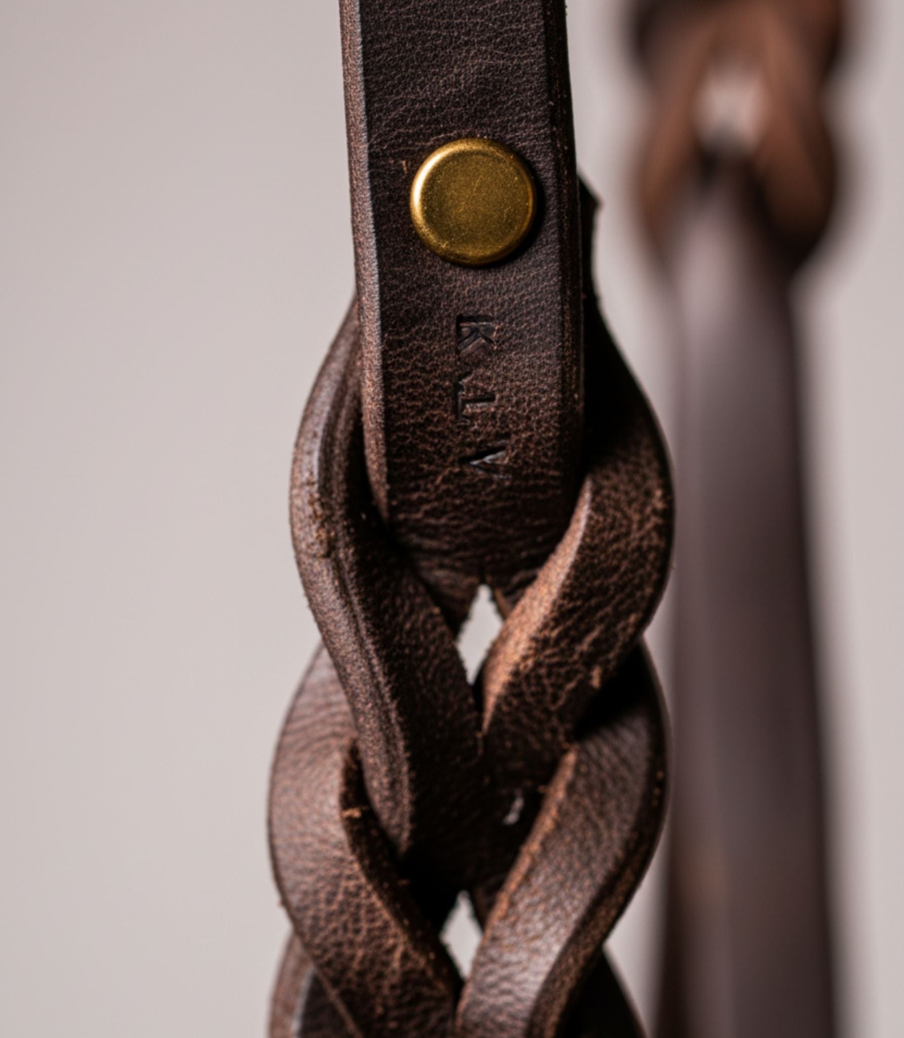 correa para perros de cuero