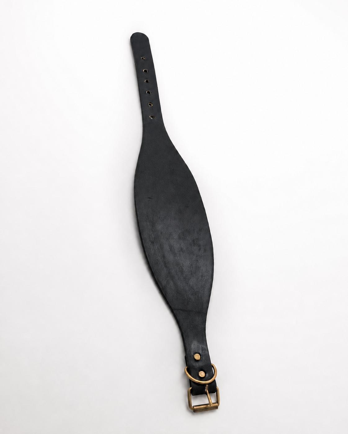 collar cuero galgo