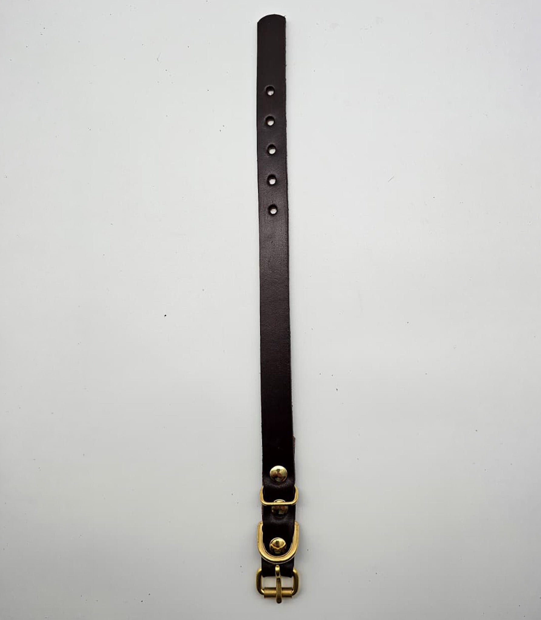 Collar de cuero NUVIK Classic Mini para perros pequeños y cachorros