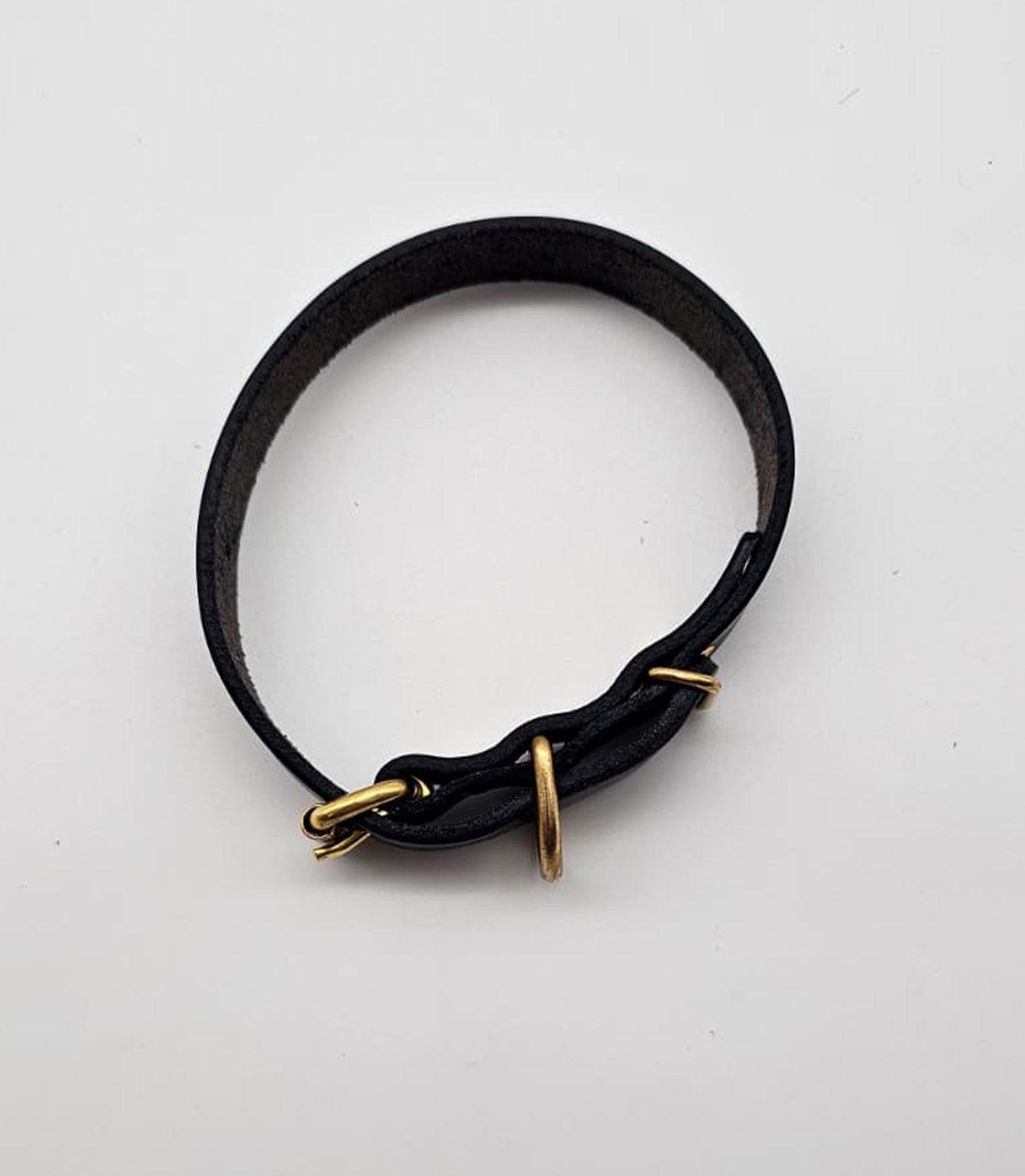 Collar de cuero NUVIK Classic Mini para perros pequeños y cachorros