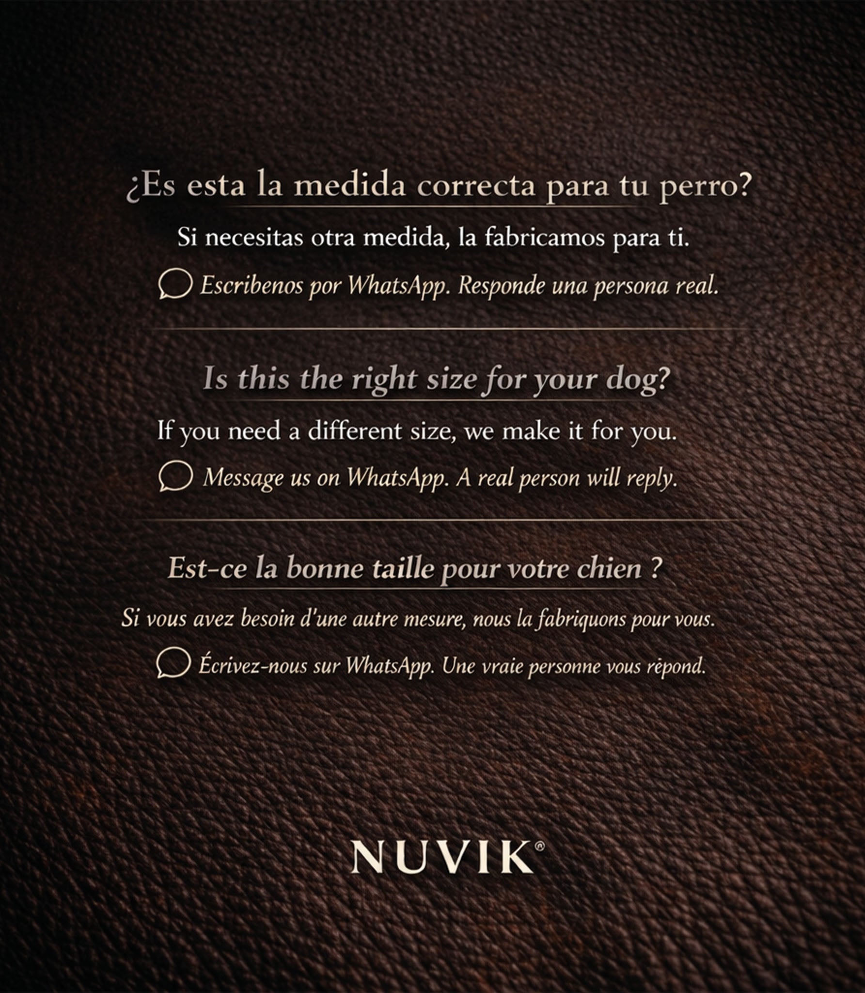 Correa para Perros Nuvik Prestige