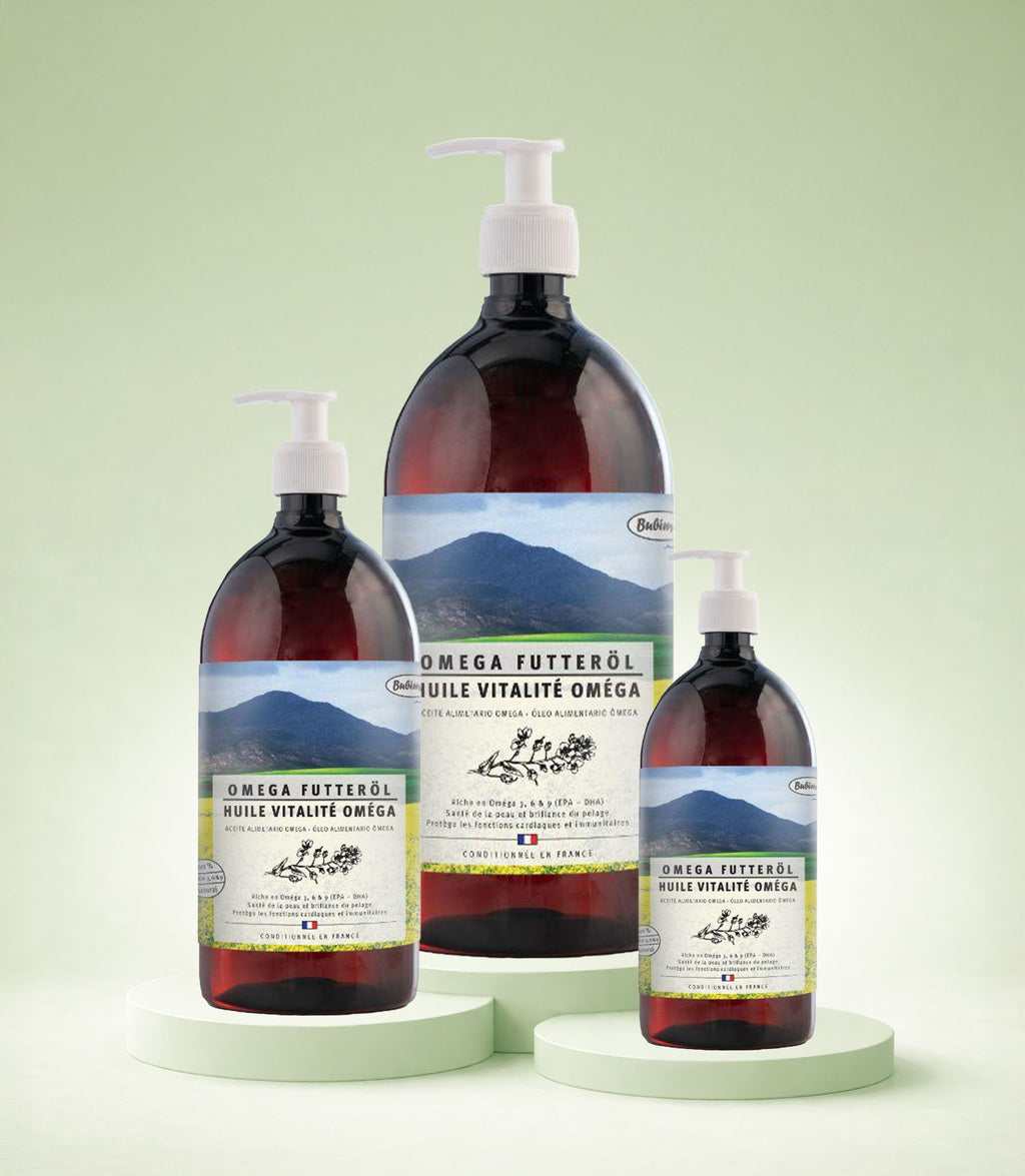 tamaños de aceite de vitalidad para perros bubimex